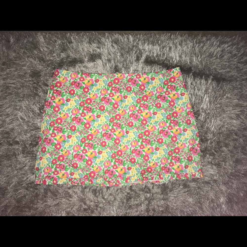 Lilly Pulitzer Garden By The Sea skirt sz 10